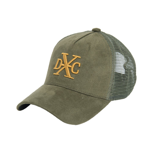 DXC SUEDE TRUCKER KHAKI - Design By Crime