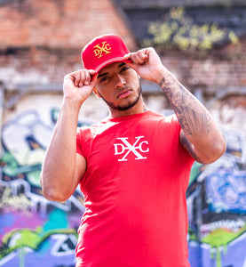DXC CAP RED/GOLD - Design By Crime