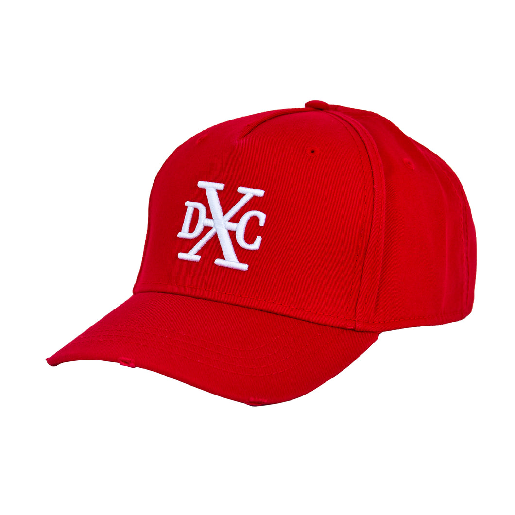 DXC CAP RED/WHITE - Design By Crime