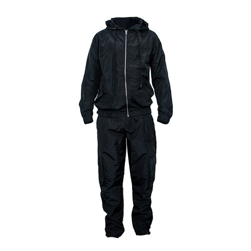 DXC SHELL TRACKSUIT BLACK - Design By Crime